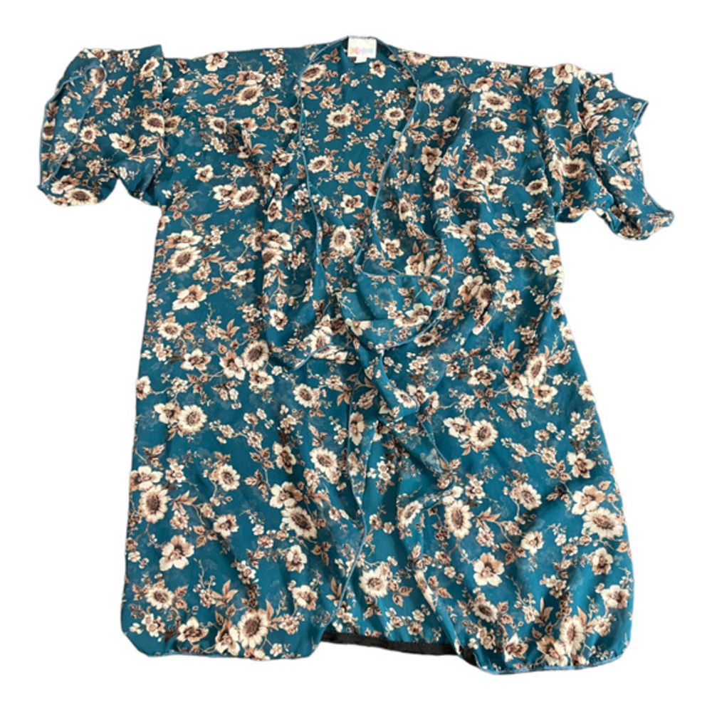 LulaRoe Cover Up/Shawl‎ Floral Size Small